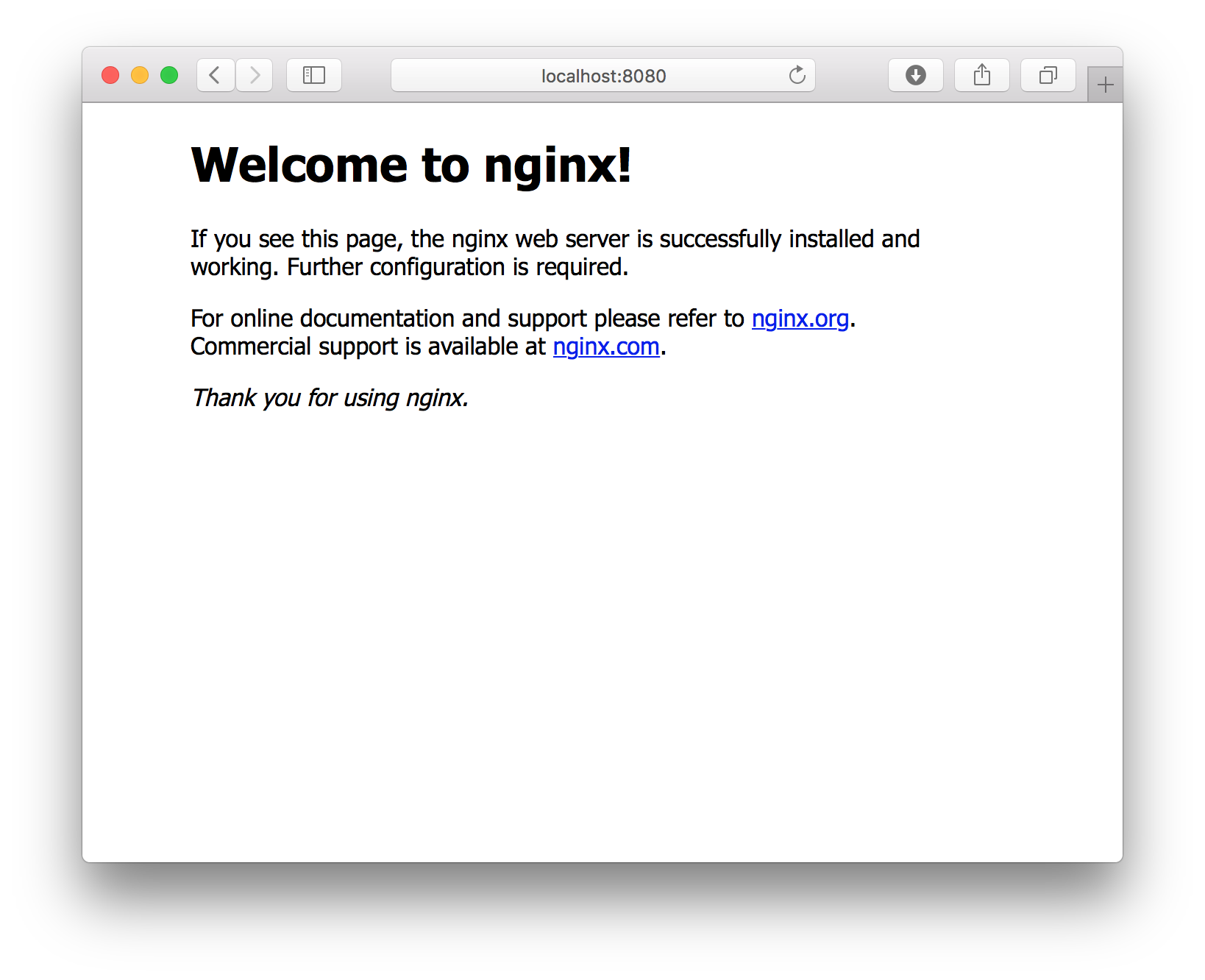 Welcome to Nginx